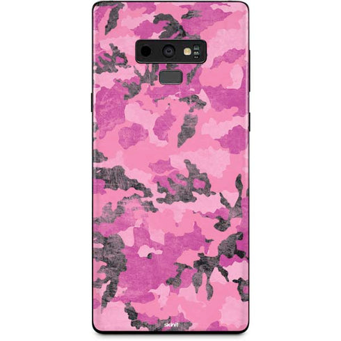 Pink Camouflage Galaxy Note 9 Skin