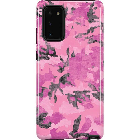 Pink Camouflage Galaxy Note20 5G Pro Case