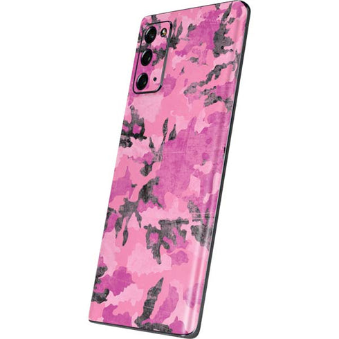 Pink Camouflage Galaxy Note20 5G Skin