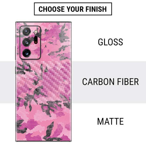 Pink Camouflage Galaxy Note20 Ultra 5G Skin