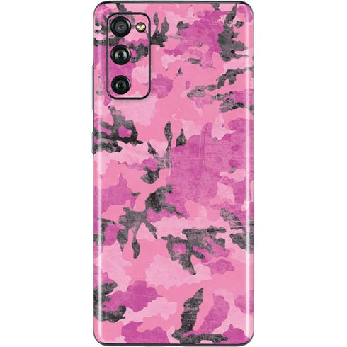Pink Camouflage Galaxy S20 Fan Edition Skin