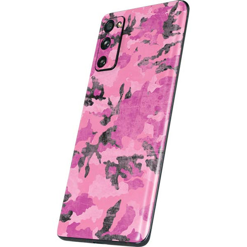 Pink Camouflage Galaxy S20 Fan Edition Skin