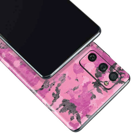 Pink Camouflage Galaxy S20 Fan Edition Skin