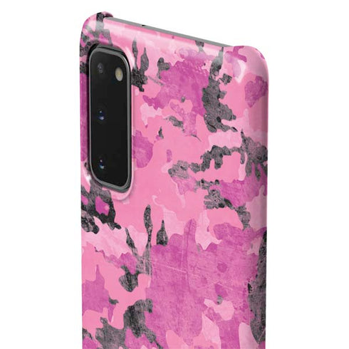 Pink Camouflage Galaxy S20 Lite Case