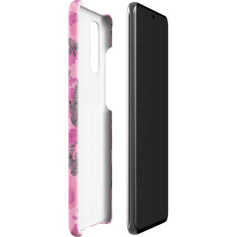 Pink Camouflage Galaxy S20 Lite Case