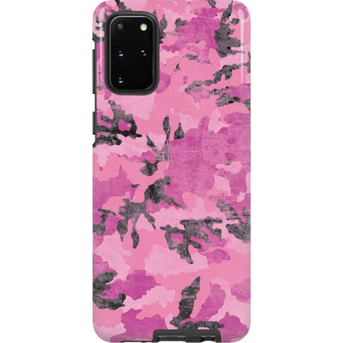 Pink Camouflage Galaxy S20 Plus Pro Case