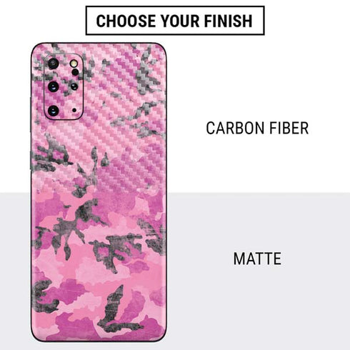 Pink Camouflage Galaxy S20 Plus Skin