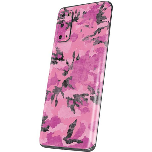Pink Camouflage Galaxy S20 Skin