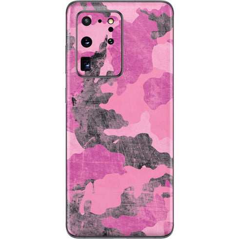 Pink Camouflage Galaxy S20 Ultra 5G Skin