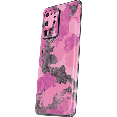 Pink Camouflage Galaxy S20 Ultra 5G Skin