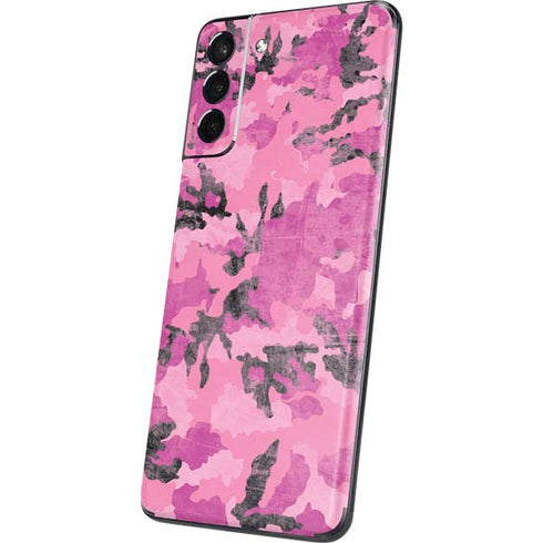 Pink Camouflage Galaxy S21 5G Skin