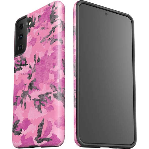 Pink Camouflage Galaxy S21 Plus 5G Pro Case