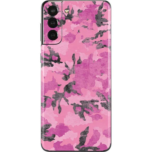 Pink Camouflage Galaxy S21 Plus 5G Skin