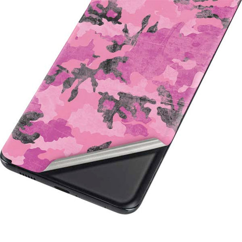 Pink Camouflage Galaxy S21 Plus 5G Skin