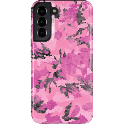 Pink Camouflage Galaxy S22 Plus Pro Case