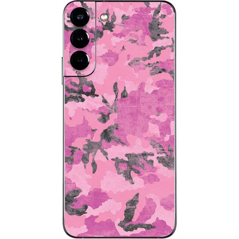 Pink Camouflage Galaxy S22 Plus Skin