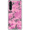 Pink Camouflage Galaxy S23 Plus Clear Case