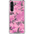 Pink Camouflage Galaxy S23 Plus Clear Case