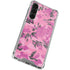 Pink Camouflage Galaxy S23 Plus Clear Case