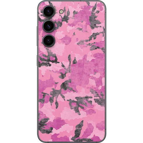 Pink Camouflage Galaxy S23 Plus Skin