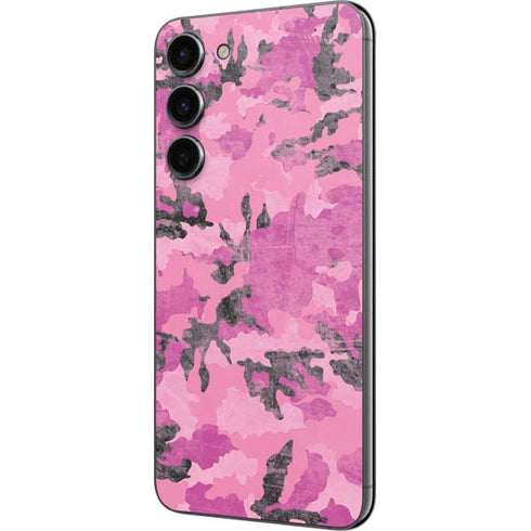 Pink Camouflage Galaxy S23 Plus Skin