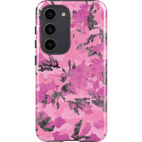 Pink Camouflage Galaxy S23 Pro Case
