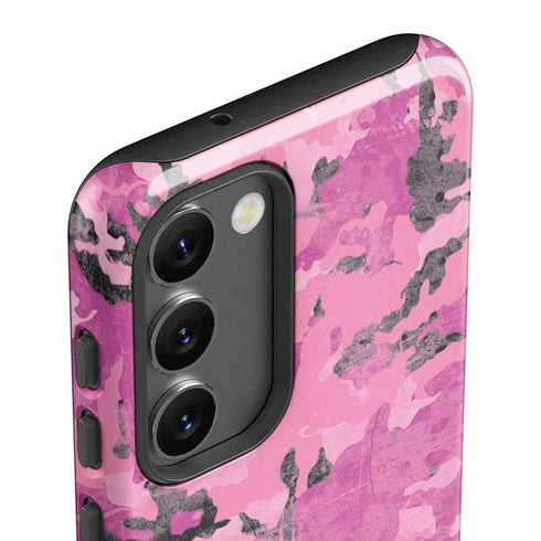 Pink Camouflage Galaxy S23 Pro Case