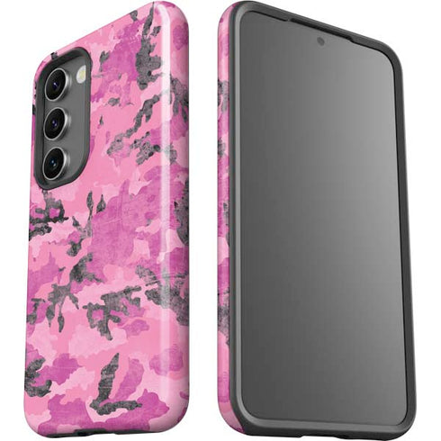 Pink Camouflage Galaxy S23 Pro Case