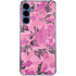 Pink Camouflage Galaxy S24 Clear Case