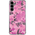 Pink Camouflage Galaxy S24 Plus Clear Case