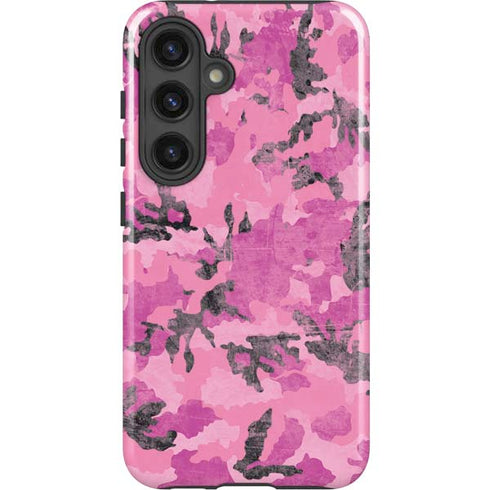 Pink Camouflage Galaxy S24 Plus Impact Case