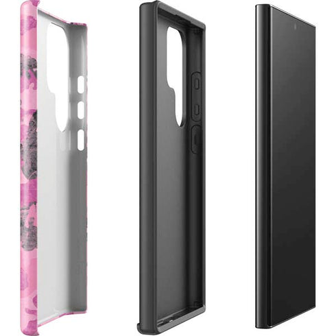 Pink Camouflage Galaxy S24 Ultra Impact Case