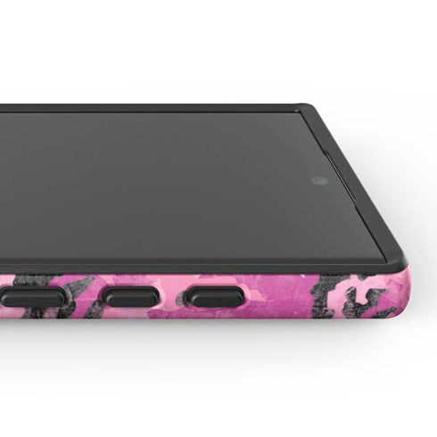 Pink Camouflage Galaxy S24 Ultra Impact Case