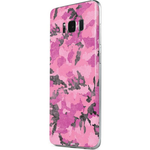 Pink Camouflage Galaxy S8 Skin
