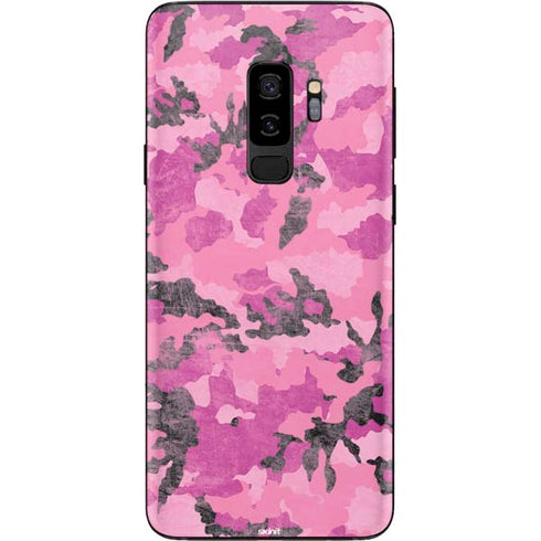 Pink Camouflage Galaxy S9 Plus Skin
