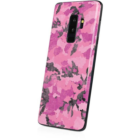 Pink Camouflage Galaxy S9 Plus Skin