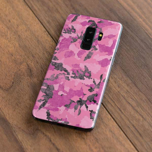 Pink Camouflage Galaxy S9 Plus Skin
