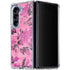 Pink Camouflage Galaxy Z Fold5 5G Clear Case