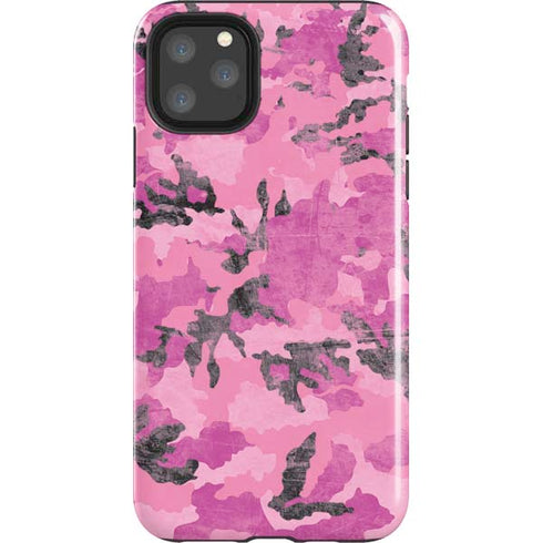 Pink Camouflage iPhone 11 Pro Max Impact Case