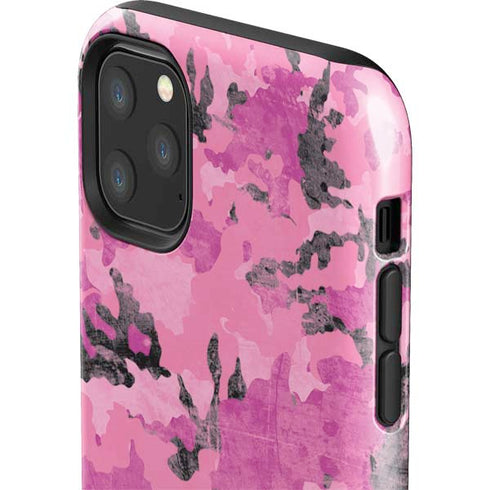 Pink Camouflage iPhone 11 Pro Max Impact Case