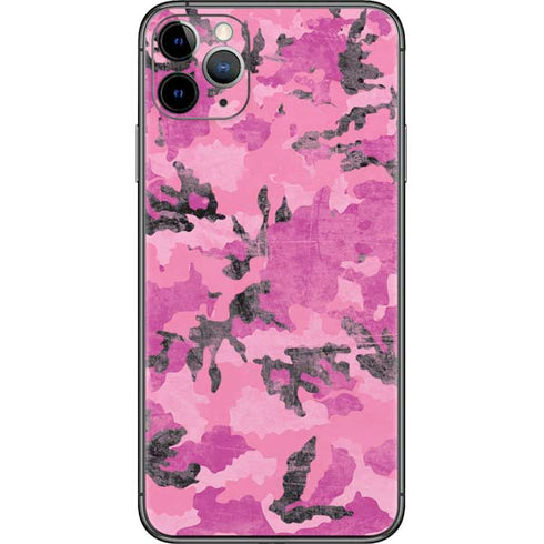 Pink Camouflage iPhone 11 Pro Max Skin