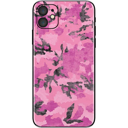 Pink Camouflage iPhone 11 Skin