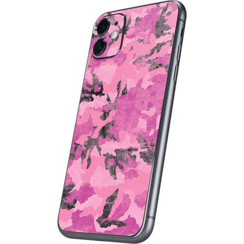 Pink Camouflage iPhone 11 Skin