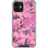 Pink Camouflage iPhone 12 Clear Case