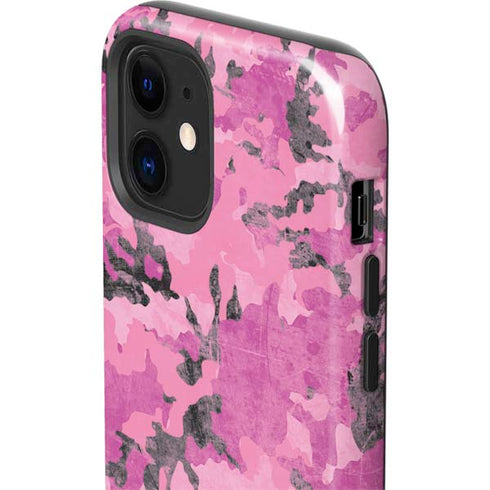 Pink Camouflage iPhone 12 Impact Case