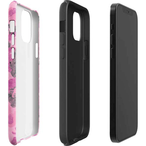 Pink Camouflage iPhone 12 Impact Case