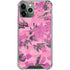 Pink Camouflage iPhone 12 Pro Clear Case