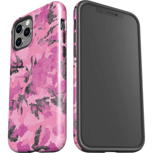 Pink Camouflage iPhone 12 Pro Impact Case