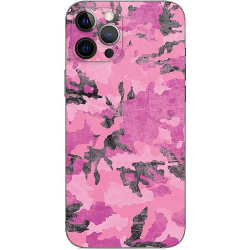 Pink Camouflage iPhone 12 Pro Max Skin