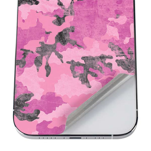 Pink Camouflage iPhone 12 Pro Skin